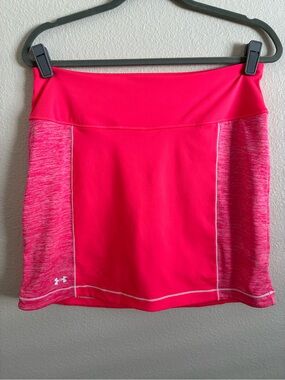 Under Armor Bright Neon Pink Athletic Skirt